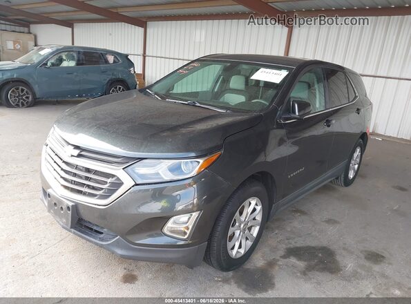 2GNAXKEV1K6184575 2019 CHEVROLET EQUINOX Gray Առջևի ձախ երեք քառորդ տեսարան