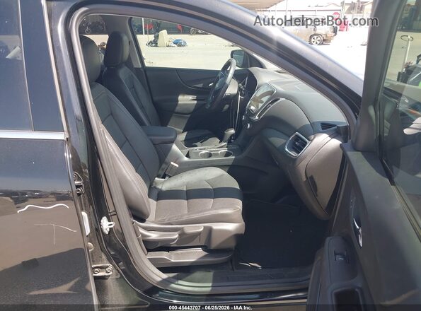 2GNAXKEV1L6188823 2020 CHEVROLET EQUINOX Черный Вид салона спереди