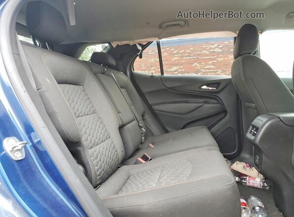 2GNAXKEV2K6153321 2019 CHEVROLET EQUINOX Blue უკანა სალონის ხედი