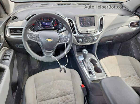 2GNAXKEV2L6225376 2020 CHEVROLET EQUINOX Silver Առջևի վահանակի տեսք
