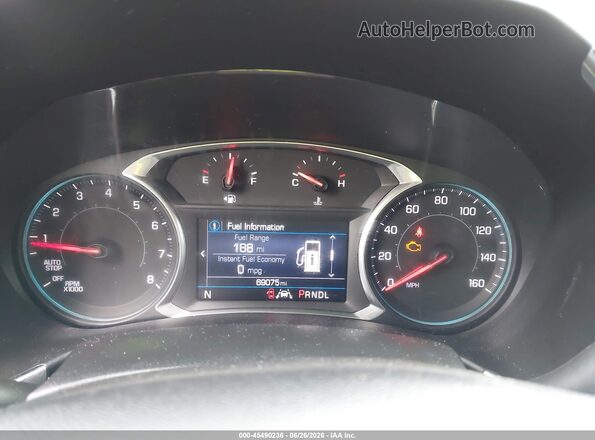 2GNAXKEV2L6253050 2020 CHEVROLET EQUINOX Красный Вид задних сидений