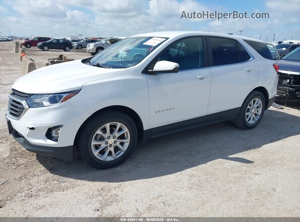2GNAXKEV3M6105331 2021 CHEVROLET EQUINOX Белый Передняя левая четверть