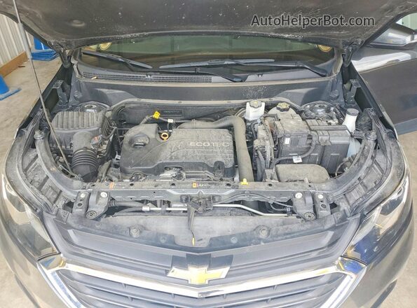 2GNAXKEV4K6194131 2019 CHEVROLET EQUINOX Black ძრავის განყოფილების ხედი