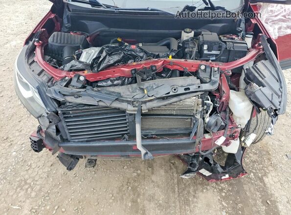 2GNAXKEV4K6266879 2019 CHEVROLET EQUINOX Red Widok komory silnika