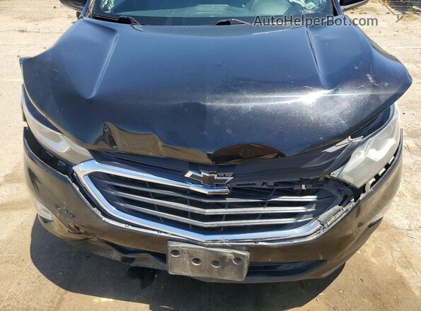 2GNAXKEV6K6200396 2019 CHEVROLET EQUINOX Черный Вид задней части салона