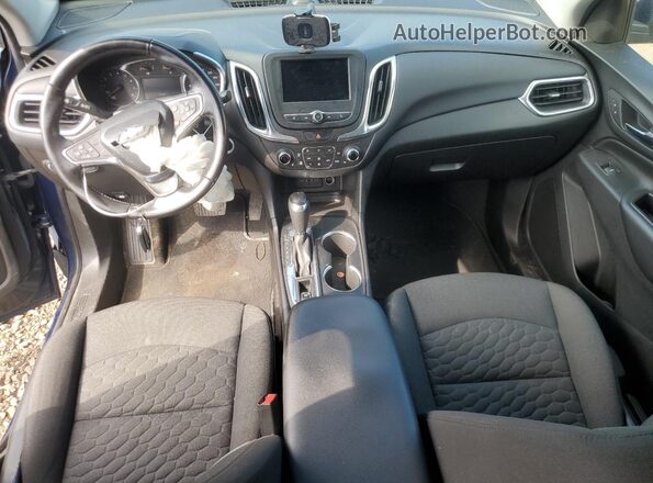 2GNAXKEV7K6168512 2019 CHEVROLET EQUINOX Blue წინა პანელის ხედი