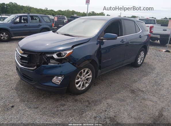 2GNAXKEV7K6236596 2019 CHEVROLET EQUINOX Blue Przód lewy