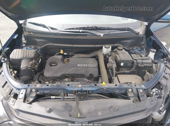 2GNAXKEV7K6236596 2019 CHEVROLET EQUINOX Blue Widok z tyłu