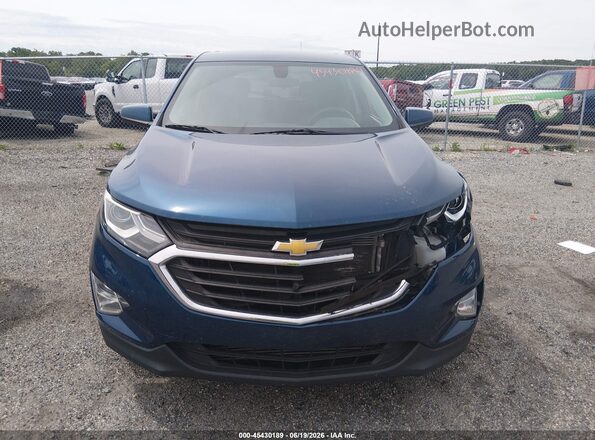 2GNAXKEV7K6236596 2019 CHEVROLET EQUINOX Blue Widok zestawu wskaźników