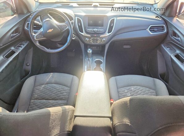 2GNAXKEV7M6130135 2021 CHEVROLET EQUINOX Red Widok deski rozdzielczej