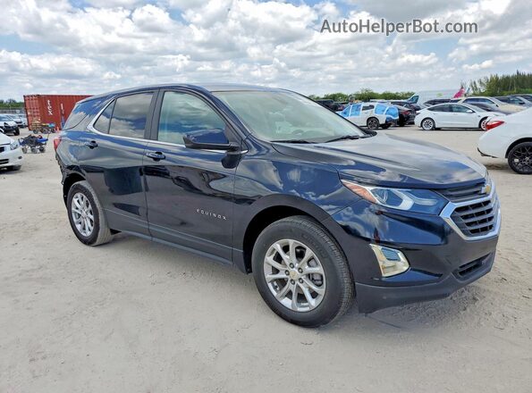 2GNAXKEV7M6158629 2021 CHEVROLET EQUINOX Синий Передняя правая четверть