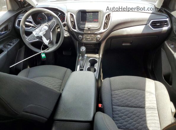 2GNAXKEV7M6158629 2021 CHEVROLET EQUINOX Синий Вид панели приборов