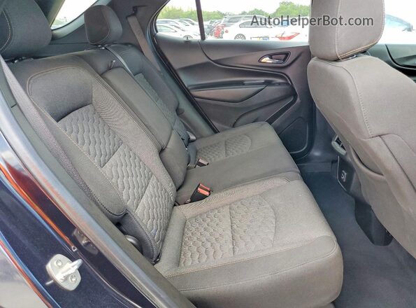 2GNAXKEV7M6158629 2021 CHEVROLET EQUINOX Синий Вид задней части салона