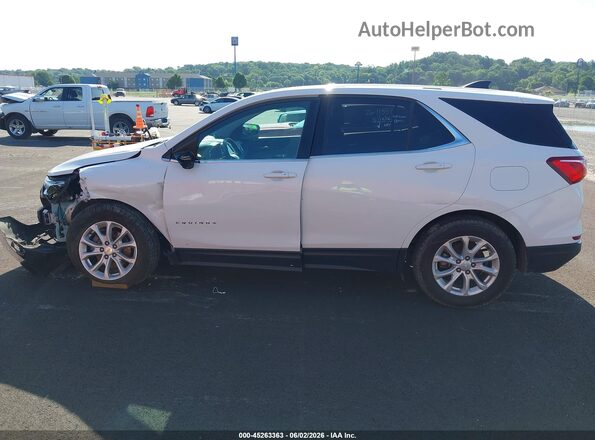 2GNAXKEV8K6190003 2019 CHEVROLET EQUINOX White Widok wnętrza z tyłu