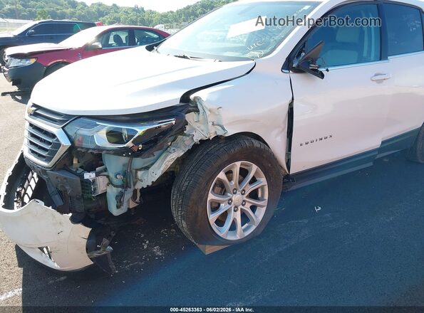 2GNAXKEV8K6190003 2019 CHEVROLET EQUINOX White Widok z przodu