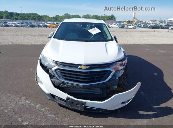 2GNAXKEV8K6190003 2019 CHEVROLET EQUINOX White Widok deski rozdzielczej