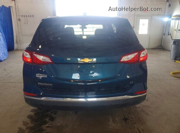 2GNAXKEV8L6285159 2020 CHEVROLET EQUINOX Blue Rear view