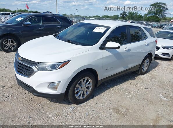 2GNAXKEV8M6124912 2021 CHEVROLET EQUINOX White Առջևի ձախ երեք քառորդ տեսարան