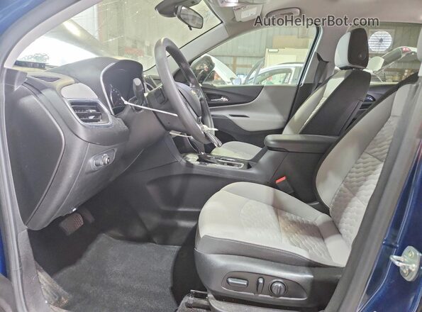 2GNAXKEV8M6156887 2021 CHEVROLET EQUINOX Blue Vista interior delantera
