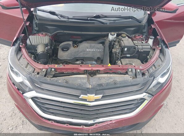 2GNAXKEV9L6209756 2020 CHEVROLET EQUINOX Red Widok z tyłu