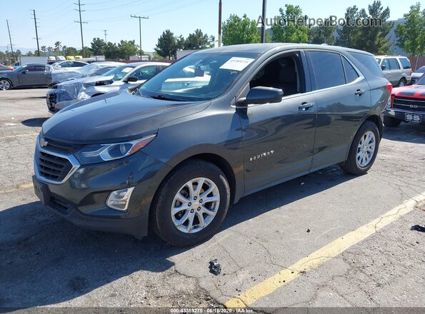 2GNAXKEVXK6197230 2019 CHEVROLET EQUINOX Коричневый Передняя левая четверть