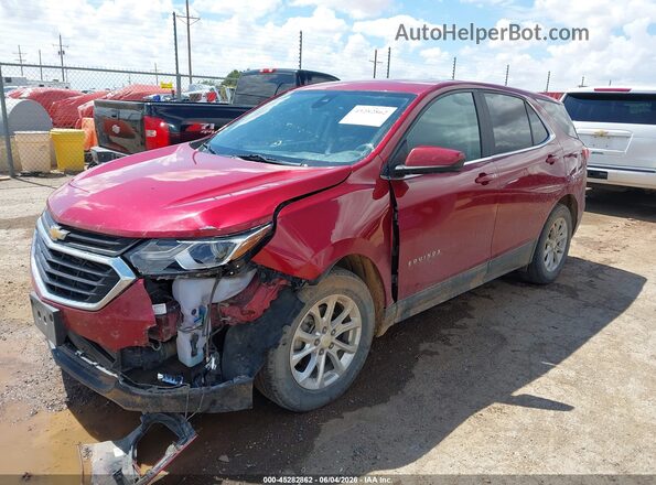2GNAXKEVXM6104466 2021 CHEVROLET EQUINOX Red Front left