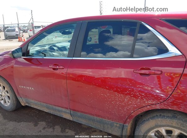 2GNAXKEVXM6104466 2021 CHEVROLET EQUINOX Red 360 interior view
