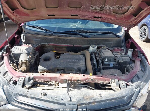 2GNAXKEVXM6104466 2021 CHEVROLET EQUINOX Red Rear view