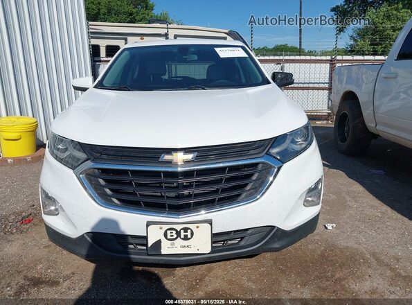 2GNAXKEX0J6207456 2018 CHEVROLET EQUINOX White ხელსაწყოთა პანელის ხედი