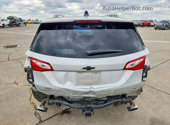 2GNAXKEX2J6265780 2018 CHEVROLET EQUINOX Silver Widok z tyłu