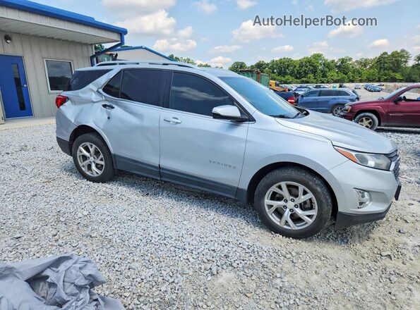 2GNAXKEX3J6254528 2018 CHEVROLET EQUINOX Silver წინა მარჯვენა