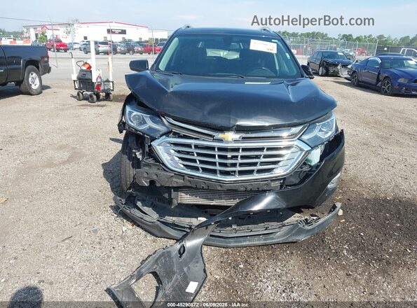 2GNAXKEX8J6150715 2018 CHEVROLET EQUINOX Black Դիմացի տեսք