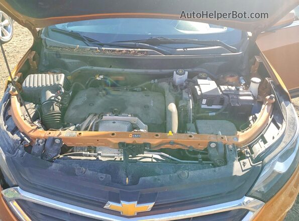 2GNAXKEXXJ6220926 2018 CHEVROLET EQUINOX Orange Engine compartment view