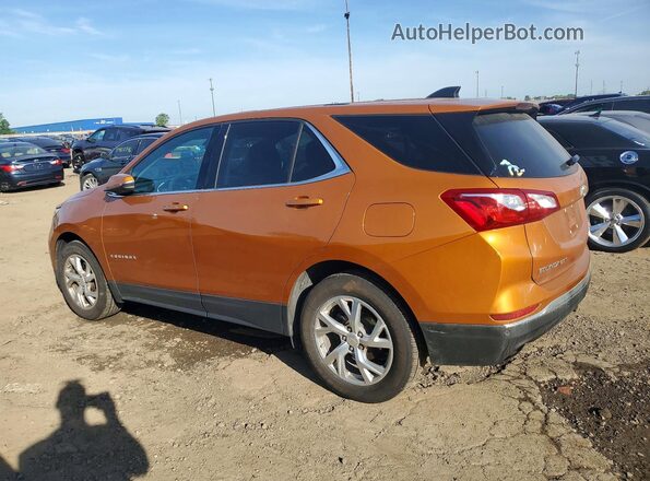 2GNAXKEXXJ6220926 2018 CHEVROLET EQUINOX Orange Rear left