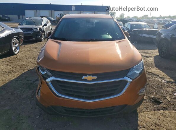 2GNAXKEXXJ6220926 2018 CHEVROLET EQUINOX Orange Front view