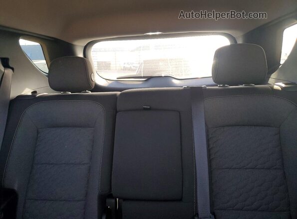 2GNAXKEXXJ6220926 2018 CHEVROLET EQUINOX Orange Rear seats view