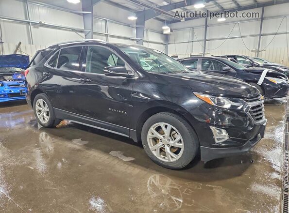 2GNAXLEX0K6135228 2019 CHEVROLET EQUINOX Черный Передняя правая четверть