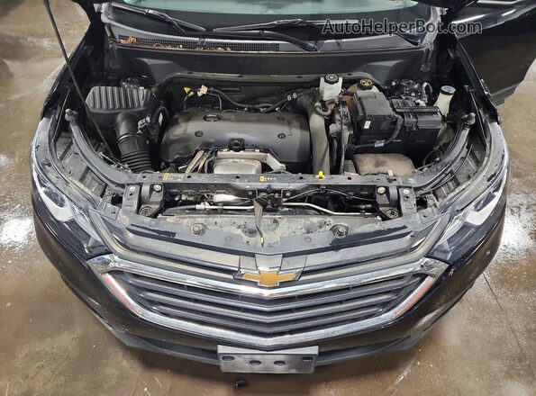 2GNAXLEX0K6135228 2019 CHEVROLET EQUINOX Черный Вид подкапотного пространства