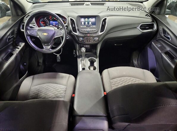 2GNAXLEX0K6135228 2019 CHEVROLET EQUINOX Черный Вид панели приборов