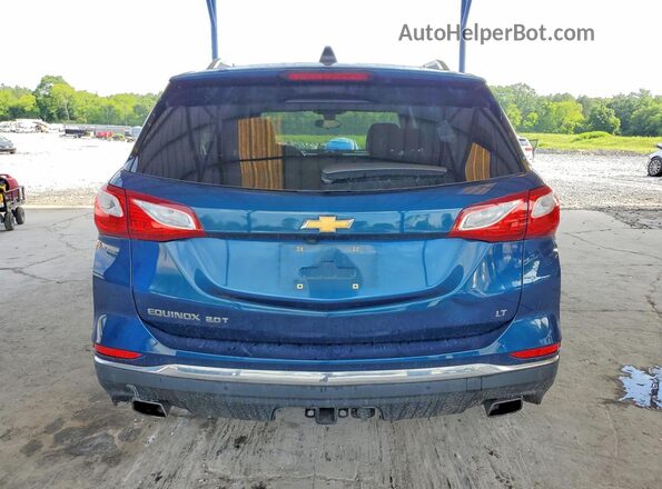 2GNAXLEX5L6189108 2020 CHEVROLET EQUINOX Blue უკანა ხედი