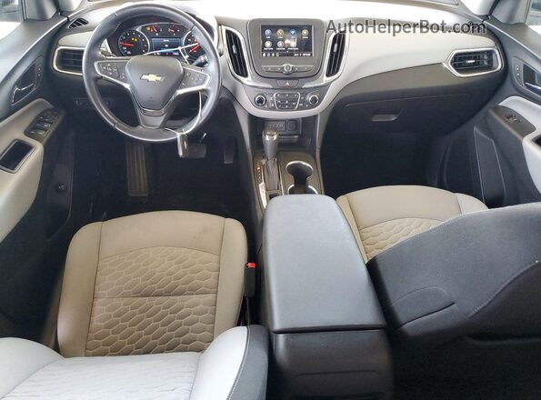 2GNAXLEX5L6189108 2020 CHEVROLET EQUINOX Blue წინა პანელის ხედი