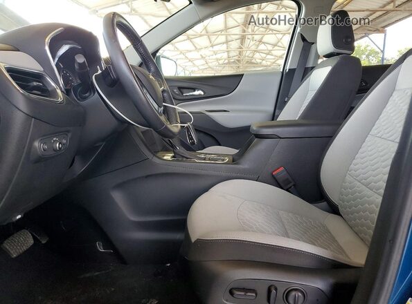 2GNAXLEX5L6189108 2020 CHEVROLET EQUINOX Blue წინა სალონის ხედი