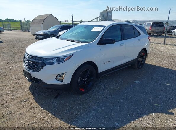 2GNAXLEX6K6214256 2019 CHEVROLET EQUINOX White Передня ліва чверть