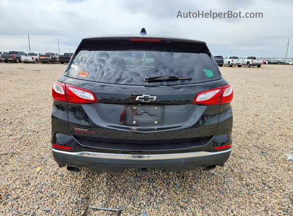 2GNAXLEX7K6230210 2019 CHEVROLET EQUINOX Black Widok z tyłu