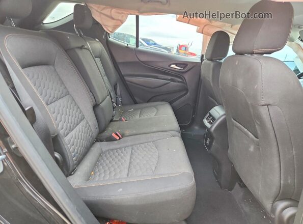 2GNAXLEX7K6230210 2019 CHEVROLET EQUINOX Black Widok wnętrza z tyłu