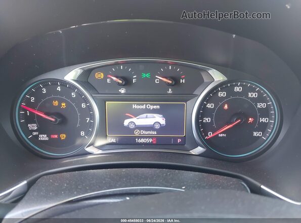2GNAXLEX9L6234499 2020 CHEVROLET EQUINOX Blue Widok tylnych siedzeń