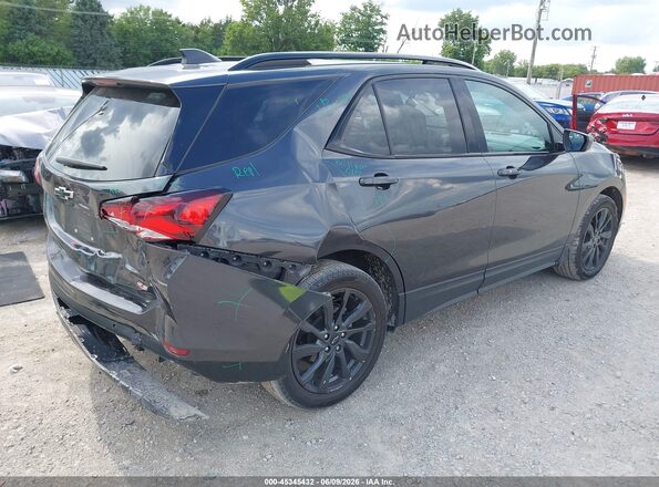 2GNAXMEV0N6155830 2022 CHEVROLET EQUINOX Gray Tył prawy