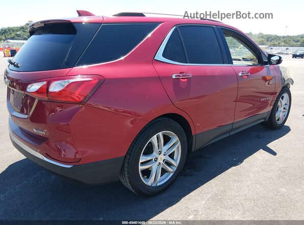 2GNAXMEV3J6104705 2018 CHEVROLET EQUINOX Красный Задняя правая четверть