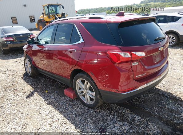 2GNAXMEV4J6114112 2018 CHEVROLET EQUINOX Темно-бордовый Задняя левая четверть