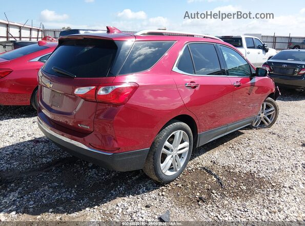 2GNAXMEV4J6114112 2018 CHEVROLET EQUINOX Темно-бордовый Задняя правая четверть
